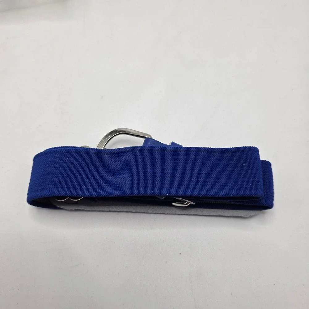 Epic‎ Sports Baseball Belt Youth Royal Blue Leather Tab Adjustable Athletic Gear